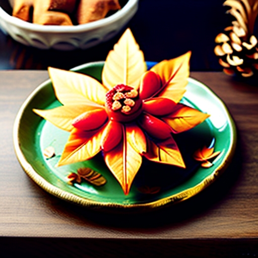 もみじを使った風水的なお菓子の作り方