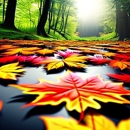 もみじを使った風水的なお散歩コースの紹介