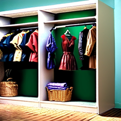 北向きクローゼットの収納アイデア