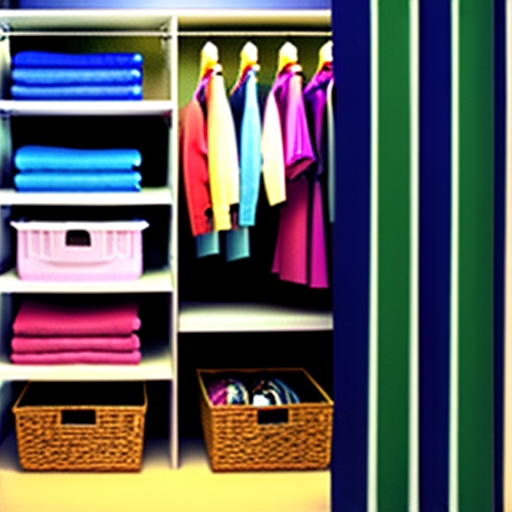 南向きクローゼットの収納アイデア