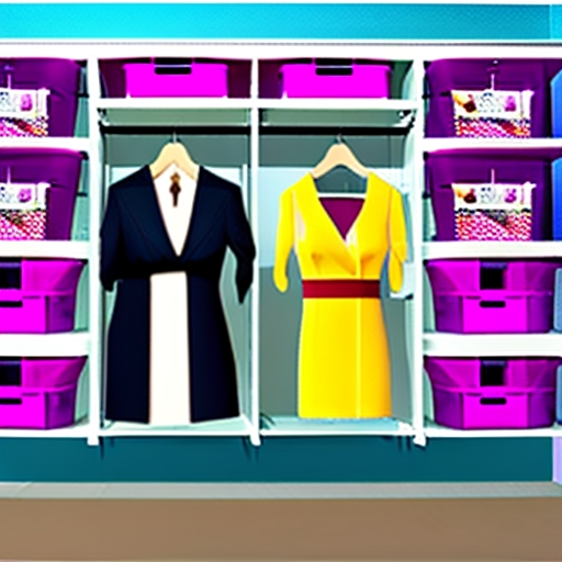 東向きクローゼットの収納アイデア