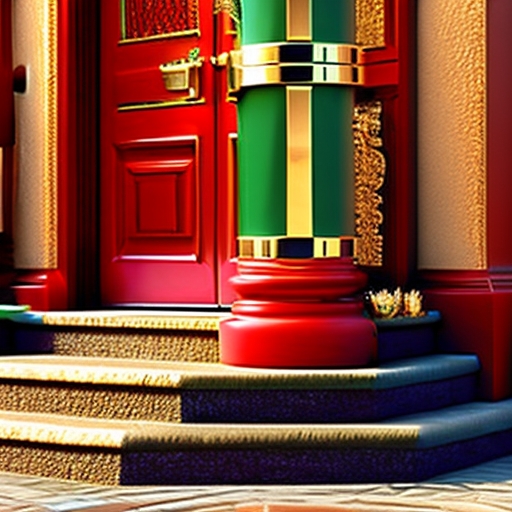 門柱の色と風水の効果